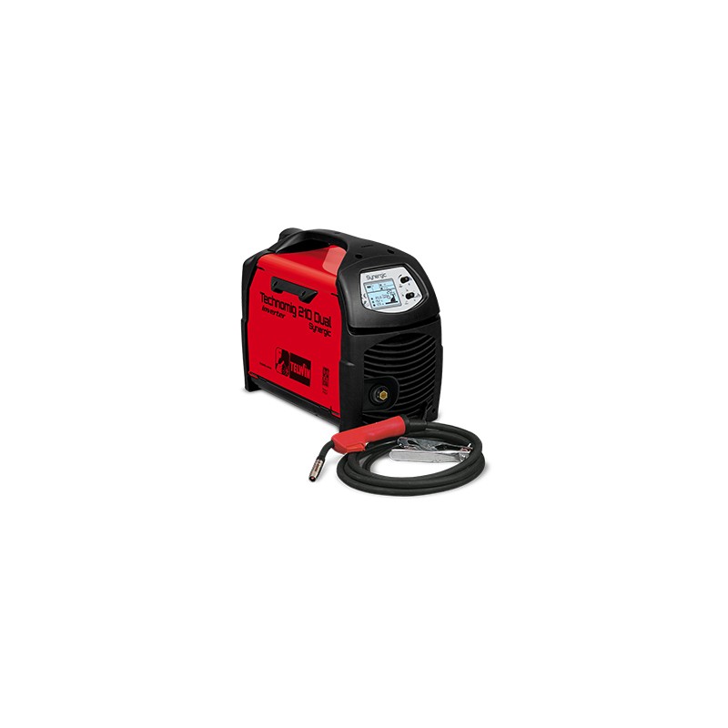 TELWIN TECHNOMIG 210 DUAL SYNERGIC 230V SALDATRICE A FILO -